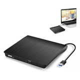 Gravador Cd dvd Externo Usb 3 0 Slim Mac Note Ultrabook Pc
