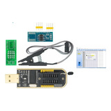 Gravador Ch341a Ch341 Pinça Soic Soic8 Alicate Jacaré Cabo