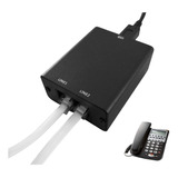 Gravador Chamada Ligação Telefone Fixo Memória Interna 16gb