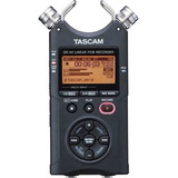 Gravador De Áudio Digital Tascam Dr 40 Portátil 4 Canais
