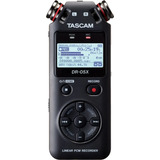 Gravador De Áudio Digital Usb Interface Estéreo Tascam Dr05x