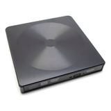 Gravador De Dvd Cd Externo Usb 3.0 E Tipo C Slim Portatil