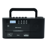 Gravador De Rádio Com Rádio Usb Cartão Tf Cassete Bluetoot