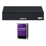 Gravador De Vídeo 04 Canais Hd 1 Tb Mhdx 1104 C Intelbras