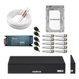 Gravador De Vídeo Dvr Mhdx 1008 c Intelbras Com Hd 500gb Nb