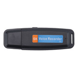 Gravador De Voz De Áudio Digital Usb Portátil Recarregável E