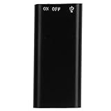 Gravador De Voz Digital Mini Plug And Play Gravador De Voz De áudio Ativado Por Voz Para Conferências 16G 