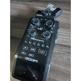 Gravador Digital Portátil Zoom H6 Handy Recorder Black