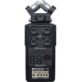 Gravador Digital Zoom H6 Modelo All Black Nf e 