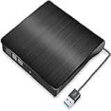 Gravador E Leitor De CD DVD Drive Externo Portátil Slim USB 3 0
