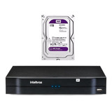 Gravador Intelbras Nvr 1204 Stand Alone Fullhd 04 Canais 1tb