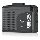 Gravador Portátil Cassette Player Reshow Walkman Preto