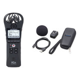 Gravador Portátil Zoom H1n Com Microfone Integrado X y Cor Preto 110v 220v