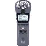 Gravador Prático Zoom H1n Cinza Com Gabinete Protetor De Mic