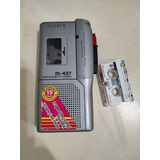 Gravador Sony Microcassette M 437 Funcionando