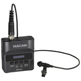 Gravador Tascam Dr 10l Portátil Microfone De Lapela Preto