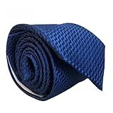 Gravata Azul Marinho Fatto A Mano Trabalhada Microseda