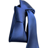 Gravata Azul Marinho Trabalhada Casamento Kit C 8 Unidades