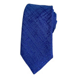 Gravata Azul Royal Luxo Trabalhada