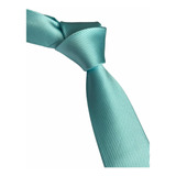 Gravata Azul Tiffany Trabalhada Social Masculina