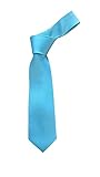 Gravata Masculina Trabalhado Semi Slin Unico Azul Serenity 