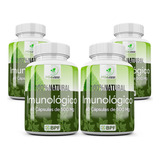 Graviola Noni Ipê Roxo Antioxidante Natural Cáps 4 Frascos