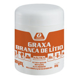 Graxa Branca De Lítio Pura Resistente A Água Náutica