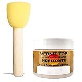 Graxa Para Sapato Botas Couro E Sintetico E Pincel Batedor Branco