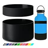 Greant Bota Protetora Dupla Para Garrafa De água Compatível Com Hydro Flask 1 8 G Bota Flexível De Silicone Para Bota Hydroflask Manga Universal Antiderrapante Para Garrafa 3 Tamanhos Para Escolher