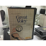 Great Voley Master System Com Caixa