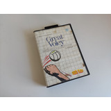 Great Voley Tec Toy Master System Completo