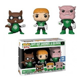 Green Lantern - Chp, Guy Gardner And Kilowog Funko Pop 3-pac