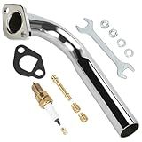GREHUA Kit De Jato De Escape De Cabeçalho De Atualização Para Não Hemi Predator 212cc 196cc 6 5hp XP7HPE GX160 GX200 Baja Warrior Mb200 Ct200u BT200x KT196 Ct200u Ex RB200 Go Kart Engine Mini Peças De