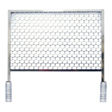 Grelha 55x50 Para Churrasqueira Aço Inox 430 Churrasco Bom