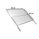 Grelha 55x50 Para Churrasqueira Aço Inox 430 Churrasco Top