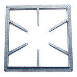Grelha 6 Dedos Trempe Fogão Industrial 30x30cm Ferro Fundido