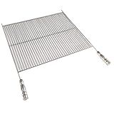 Grelha Aramada Churrasco 60x55 Inox 304 Estilo Uruguaia