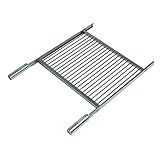 Grelha Churrasco Parrilla Uruguaia Inox Pequena 38 5x36cm Issi Grill