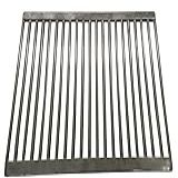 Grelha Churrasco Uruguaia 39x35cm Tubos Aço Inox 304 Ribsol