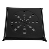 Grelha De Drenagem Nitro Metais Store Grelha Ralo Grelha 10x10 Preto 12cm De Comprimento Por 12cm De Largura