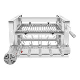 Grelha Eleva Grill 705 Inox Motor Gira Grill C 5 Espetos