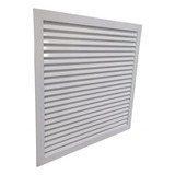 Grelha grade veneziana Retorno De Ar Alumínio 50x50cm Branca