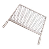 Grelha Moeda De Inox 430 Tamanho 55x30 Cm Para Churrasqueira