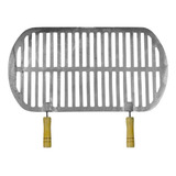Grelha Para Churrasqueira De Aluminio Fundido 43x28 Cm