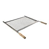 Grelha Para Churrasqueira Em Tela Goyana Aço Inox 60x40