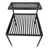 Grelha Parrilla Uruguaia Personalizada Churrasqueira 45x45cm