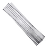 Grelha Ralo Linear C Suporte E Tela Anti Inseto 15x80cm