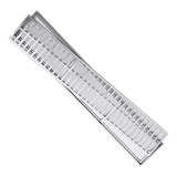 Grelha Unica Ralo Pluvial Linear Aluminio C Aro 15x100cm