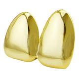 Grelhas De Dentes De Vampiro De Halloween Ouro 18k 