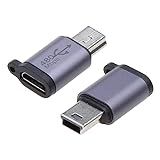 GREYWAWA Para Micro USB Mini USB Adaptador Tipo C Fêmea Para Micro USB Macho Conversor Para Telefone Tablet Câmera Adaptador De Carregamento